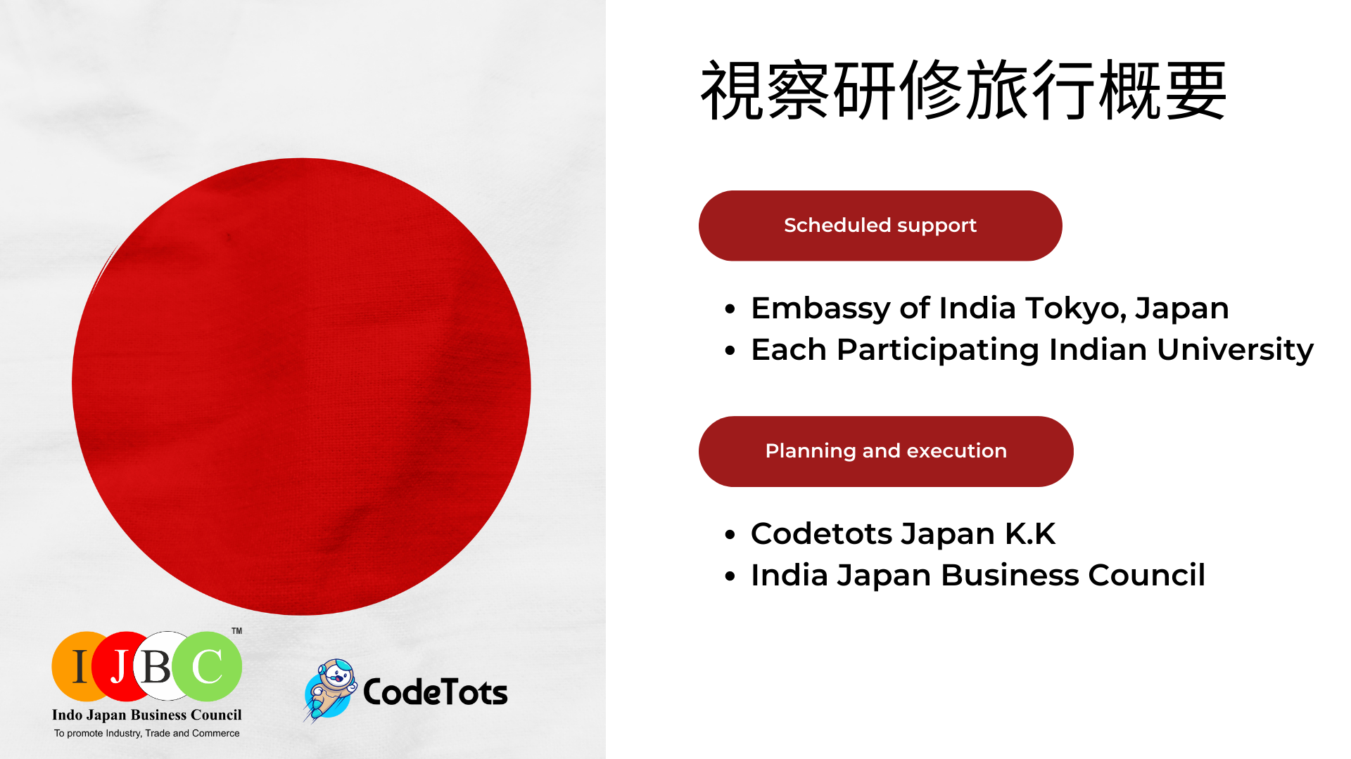 Japan Educational Tour 2023 | Codetots